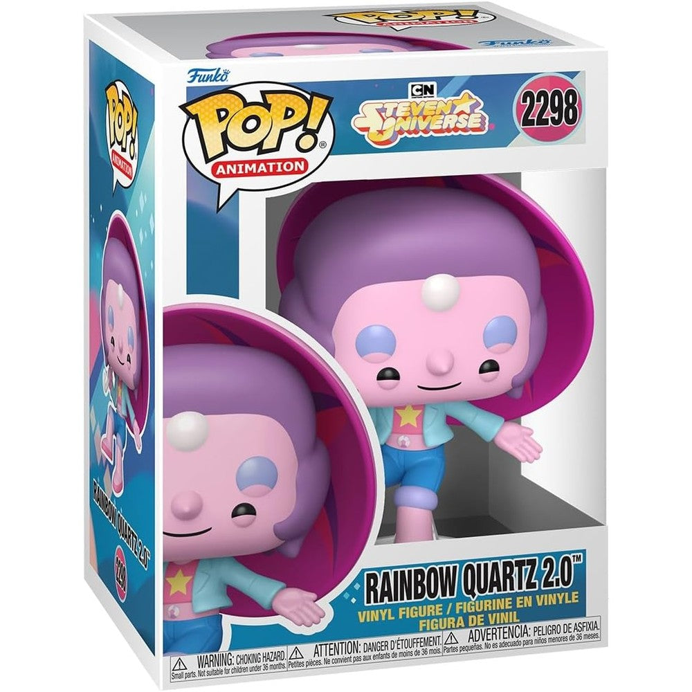 Funko Pop Steven Universe Rainbow Quartz vinyl figure front view package