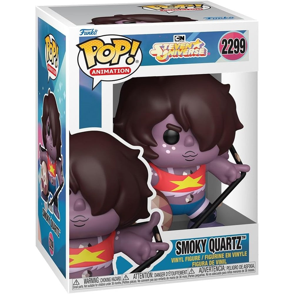 Funko Pop Animation Steven Universe Smoky Quartz front view collectible packaging