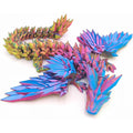 Dpcirk 3D printed flying dragon front view