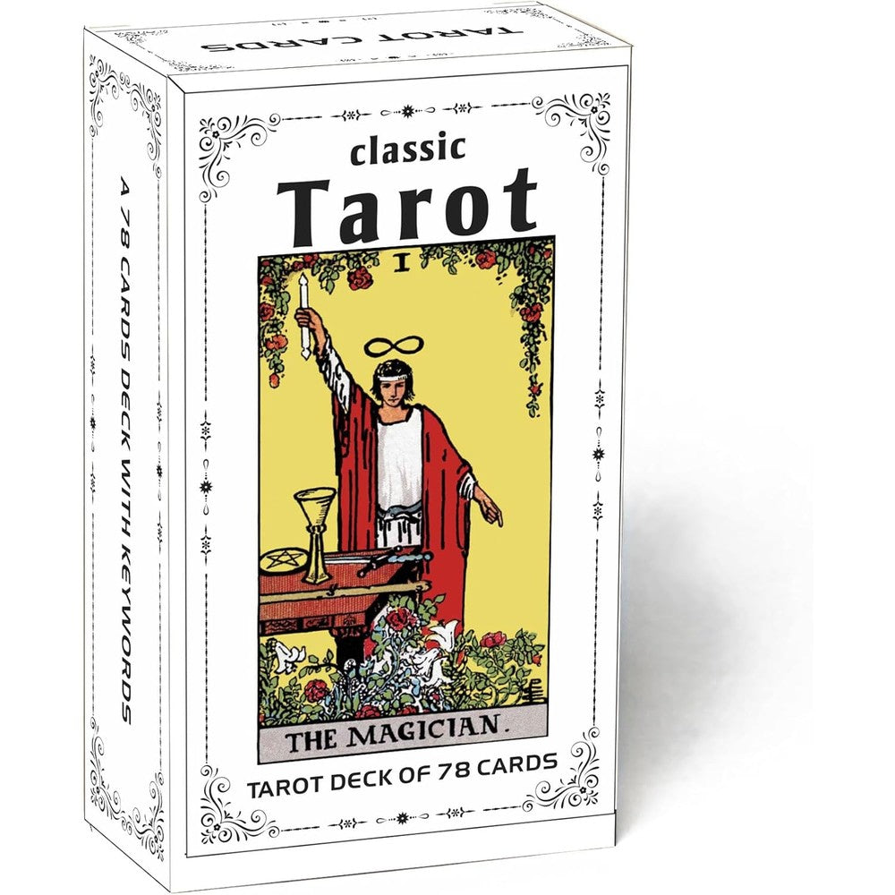Gzsyxhjyxgs classic tarot cards for beginners front view box