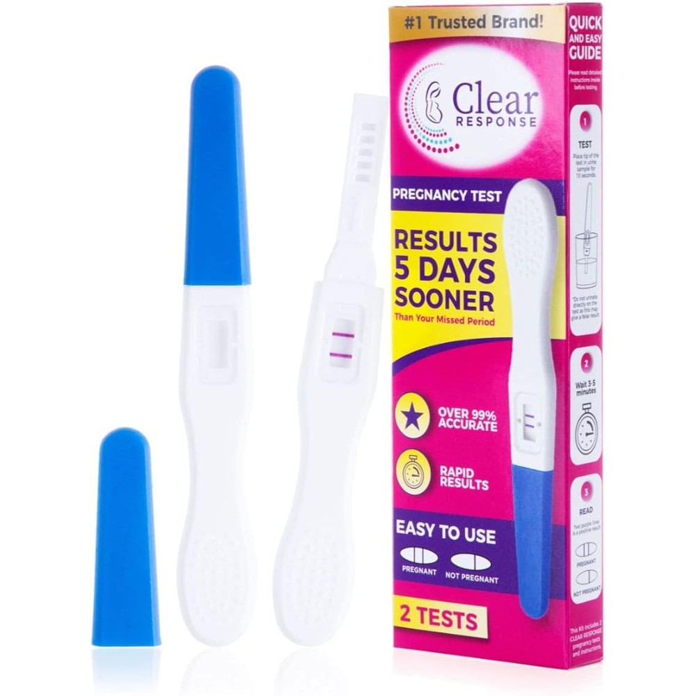 Uenvision Clear Response Prank Pregnancy Test box front view