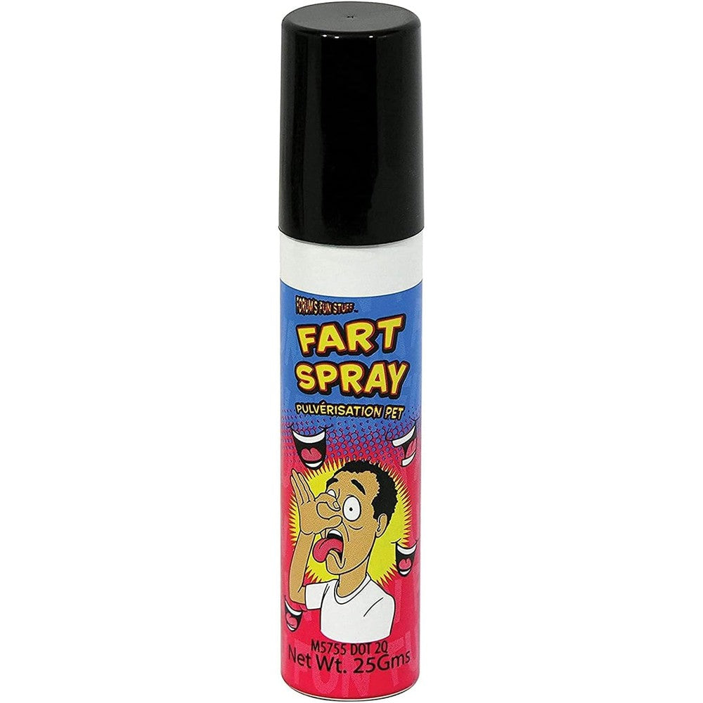 Rubies Forum Novelties Fart Spray Mini front view packaging for party pranks