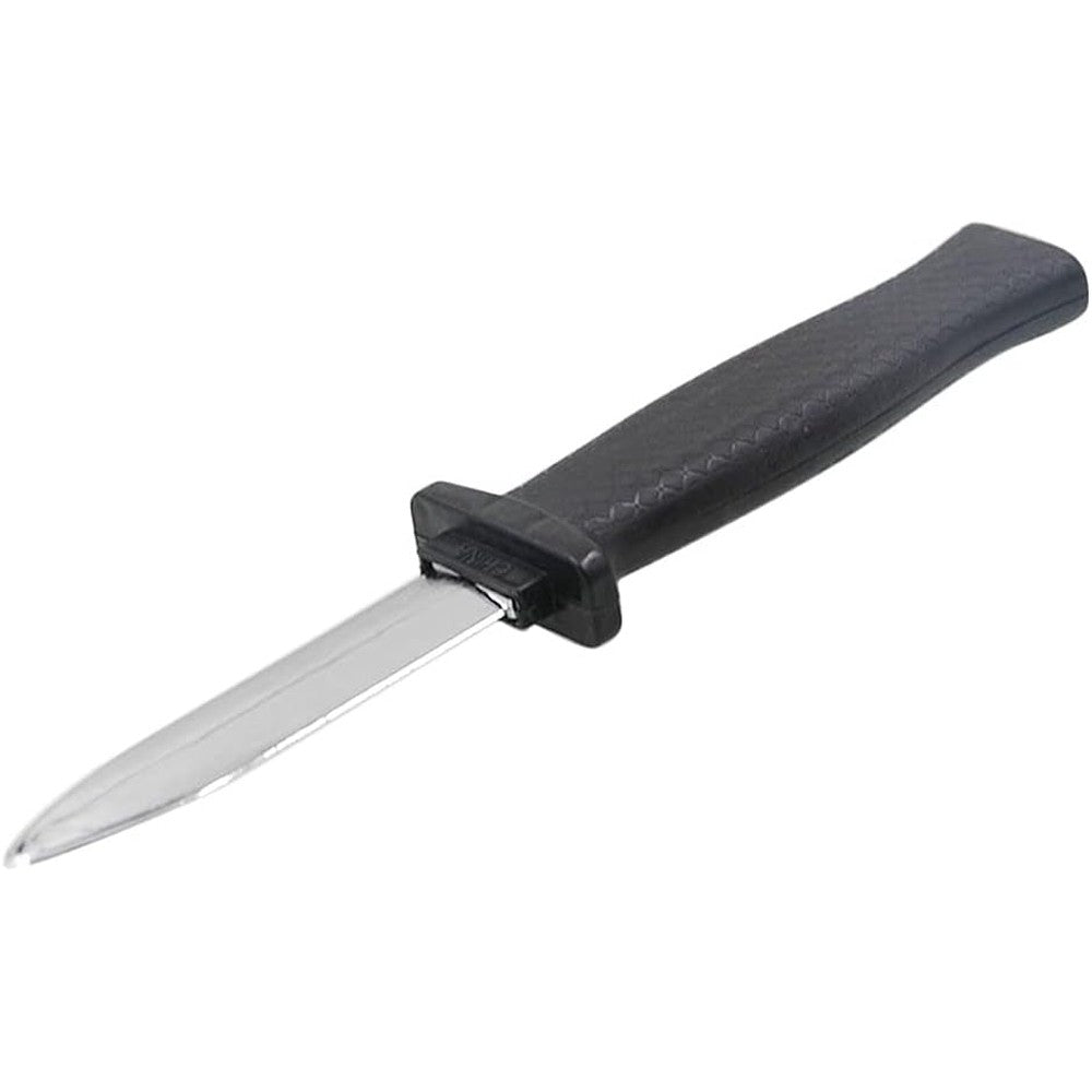 GUDVES retractable fake knife prop three count front view for costume parties