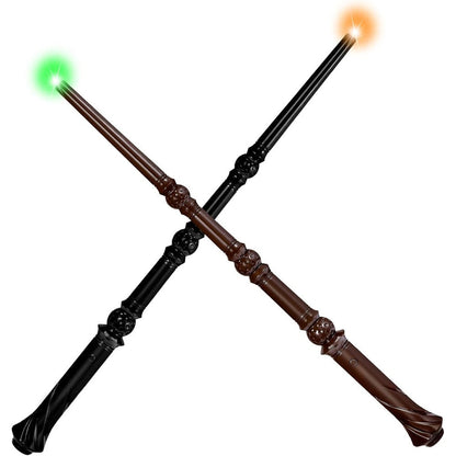 WinSence Light Up Magic Wizard Wand 2 Pack front view