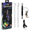 Wandini Glow.0 LED magic wand front view showing glowing colors