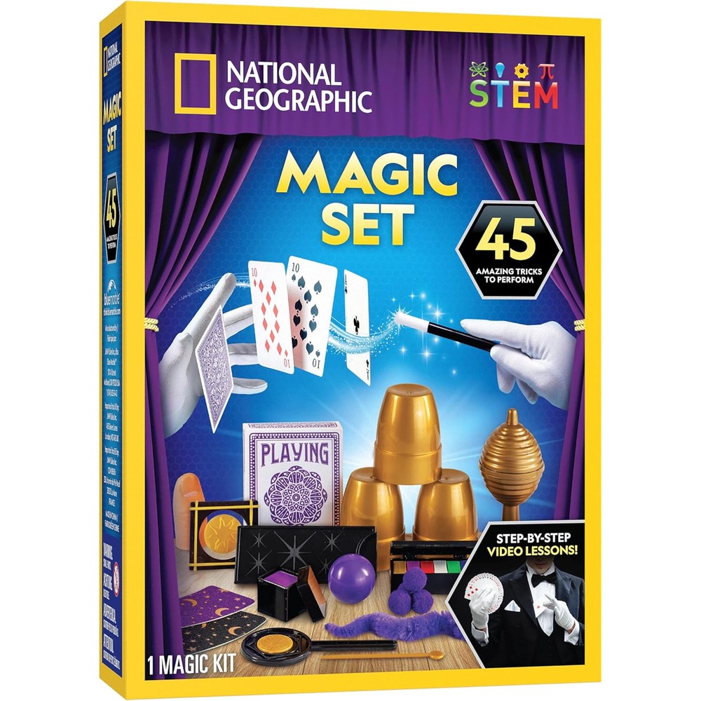 Blue Marble National Geographic Kids Magic Set box front view