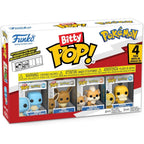Funko Bitty Pop Pokemon Series 4 front view of packaged Squirtle 4-pack