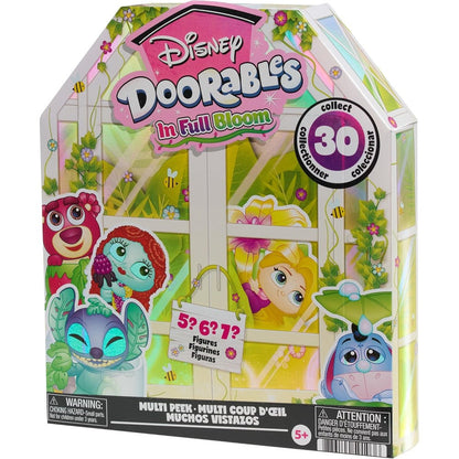Disney Doorables In Full Bloom Multi Peek Series 15 mystery blind box packaging front view.