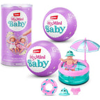 ZURU My Mini Baby Series 2 front view of twin packaging capsules.