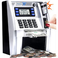 Fishboy ATM Piggy Bank front view electronic savings safe for kids