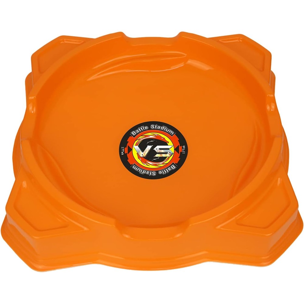 17Tek Stadium Battle Arena front view in vibrant orange