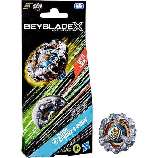 Takara Tomy Beyblade X Cowl Sphinx 9-80Gn Booster Pack Set Defense Type Battle Top For Ages 8 And Up - Image 1