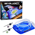 Beyblade X Drop Attack Battle Set front view with arena and tops