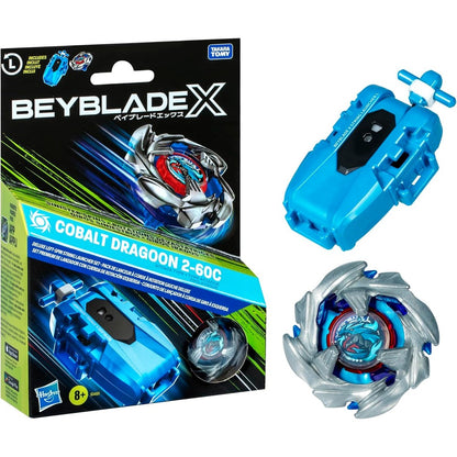 Beyblade X Cobalt Dragoon 2-60C top front view