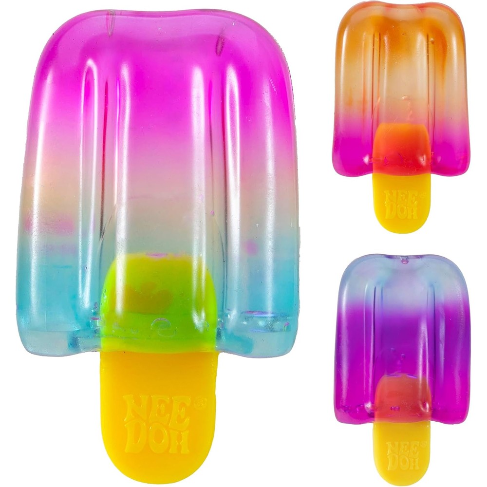 Schylling Needoh Nice-Sicle sensory squeeze toy front view