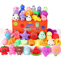 Mantyplay Kawaii Squishies thirty pack front view showcasing various colorful animal sensory toys