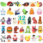 CIUGEO assorted wind up toys bulk pack front view showing thirty two colorful miniature clockwork figures.