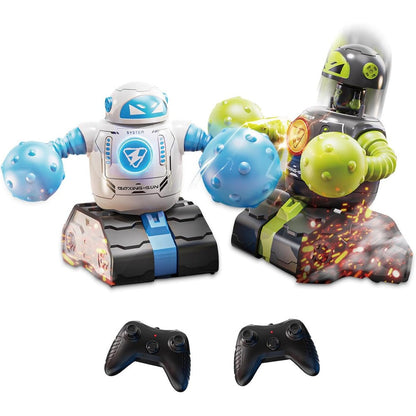 Cxjoigxi remote control fighting robot set front view