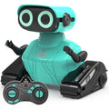 Gilobaby remote control robot toy blue front view