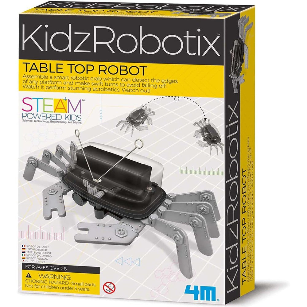 Toysmith 4M 5576 Table Top Robot kit box front view