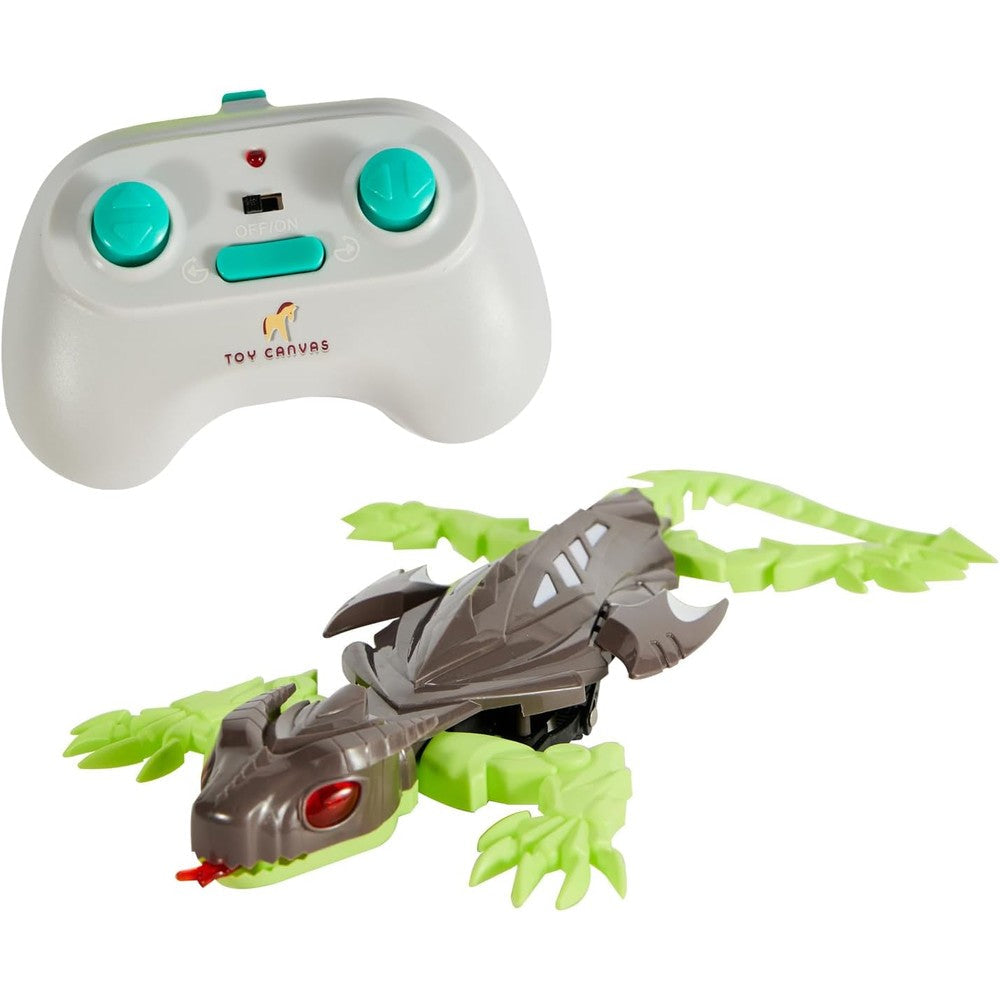 ToyCanvas remote control wall climbing gecko front view