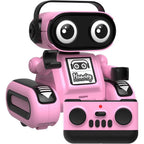 Hasviey pink remote control robot for girls front view