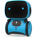 Gilobaby interactive talking robot blue front view toy
