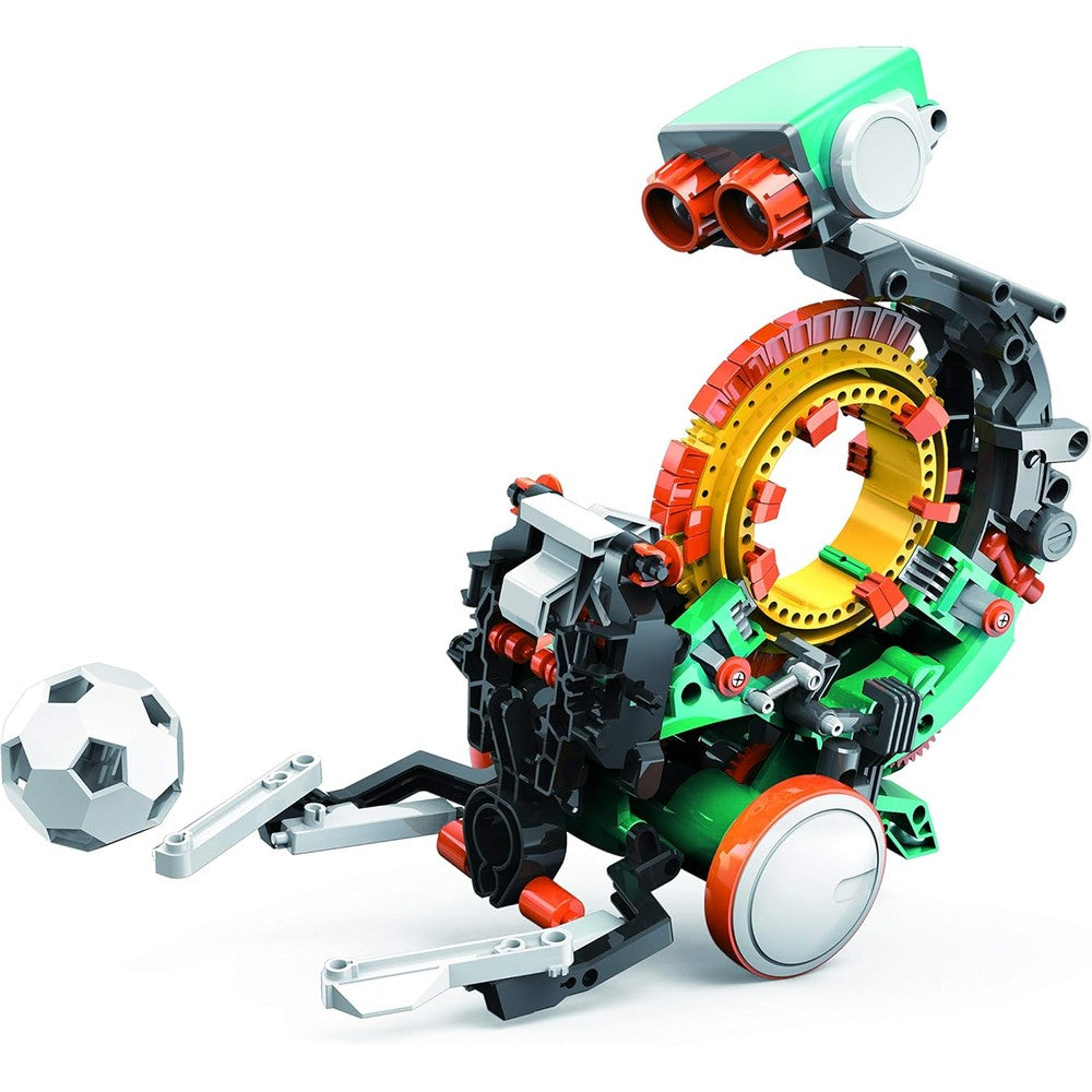 Teach Tech Mech 5 mechanical coding robot front view showing coding wheel