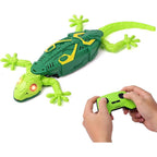 Envyvip RC wall crawler gecko green toy front view