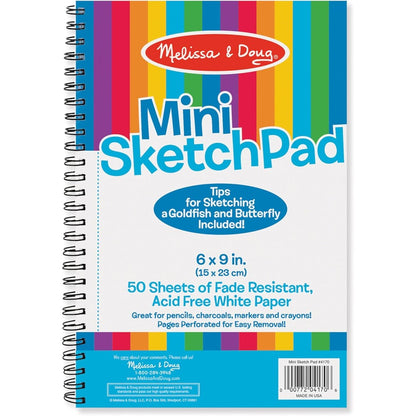 Melissa and Doug Mini Sketch Pad front cover view