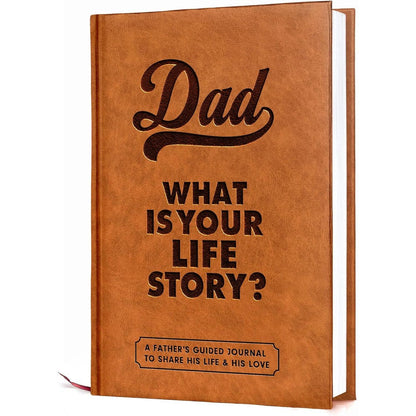Bravebug Dad Life Story Guided Journal front cover view