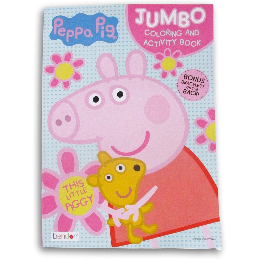 Peppa Pig Coloring And Activity Book Pretty Little Peppa front view