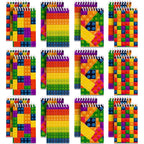Bedwina mini building block notebooks bulk pack front view