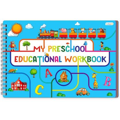 Gethelud handwriting practice book front view showing educational preschool workbook tracing cover