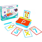 Educational Insights Light-Up Tracing Center front view showing glowing LED sand tablet with stylus