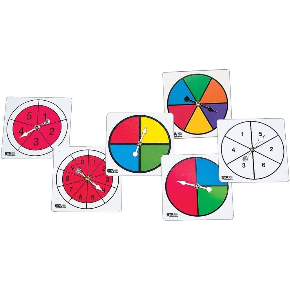 Hand2mind ETA Color Number Spinner Collection front view