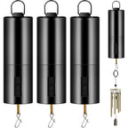 Honoson hanging black rotating wind spinner motor front view
