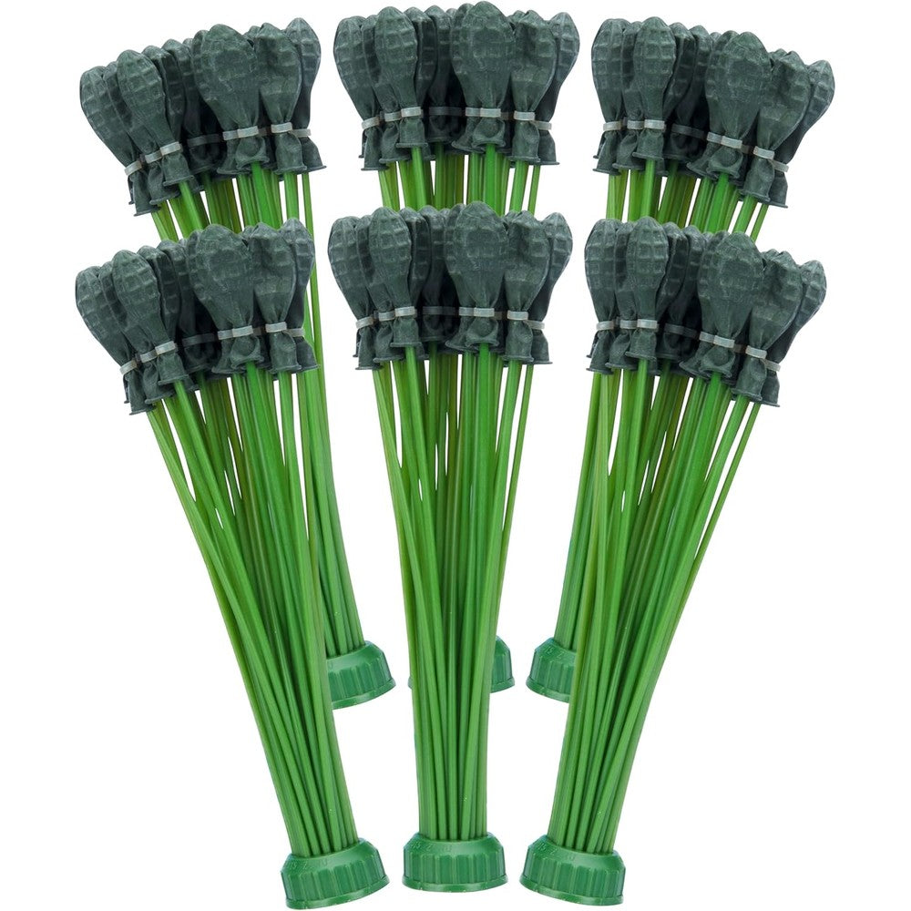 ZURU Bunch O Balloons rapid filling grenade colored water balloons 6 pack front view packaging