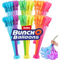 ZURU Bunch O Balloons Tropical Party 6 Pack front view showing vibrant imported water balloon stems.