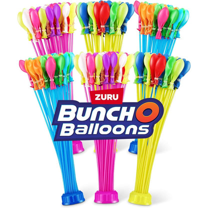 Bunch O Balloons Crazy Color Water Balloons front view packaging for outdoor summer fun