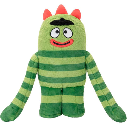 Jazwares Yo Gabba Gabba! Dancey Dance Brobee plush front view