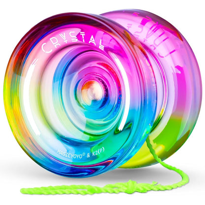 Magicyoyo K2 Crystal responsive yoyo front view gradient design