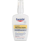 Eucerin Daily Protective Facial Lotion SPF 30 4 pack 4oz bottles sun protection moisturiser
