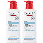 Eucerin Daily Hydration Body Lotion 16.9oz 2 pack fast-absorbing non-comedogenic daily moisturiser