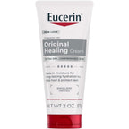 Eucerin Original Healing Cream 2oz fragrance free tubes for extremely dry skin 6 pack