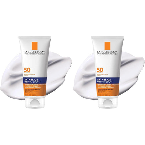 La Roche-Posay Anthelios SPF 50 sport sunscreen for active outdoor activities