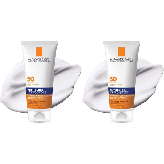 La Roche-Posay Anthelios SPF 50 sport sunscreen for active outdoor activities