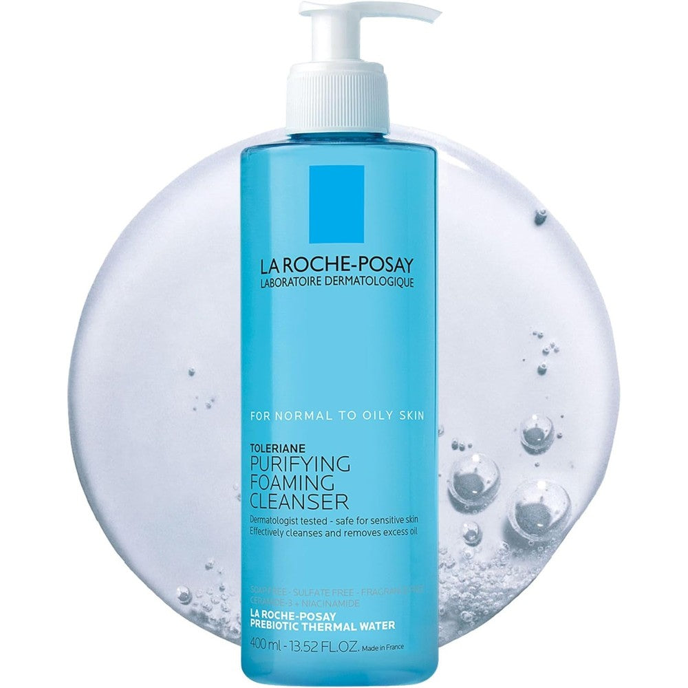 La Roche-Posay Toleriane foaming cleanser for sensitive oily skin