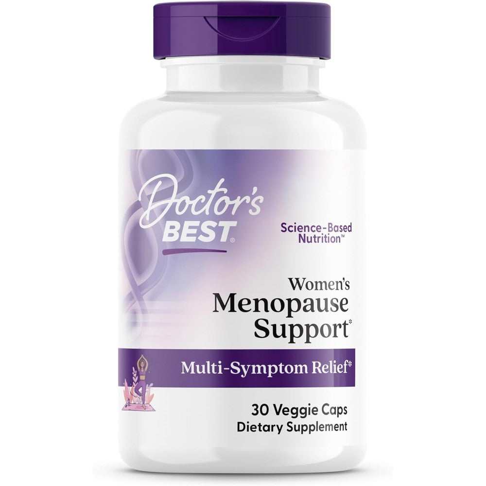 Doctor's Best Women's Menopause Support front bottle view