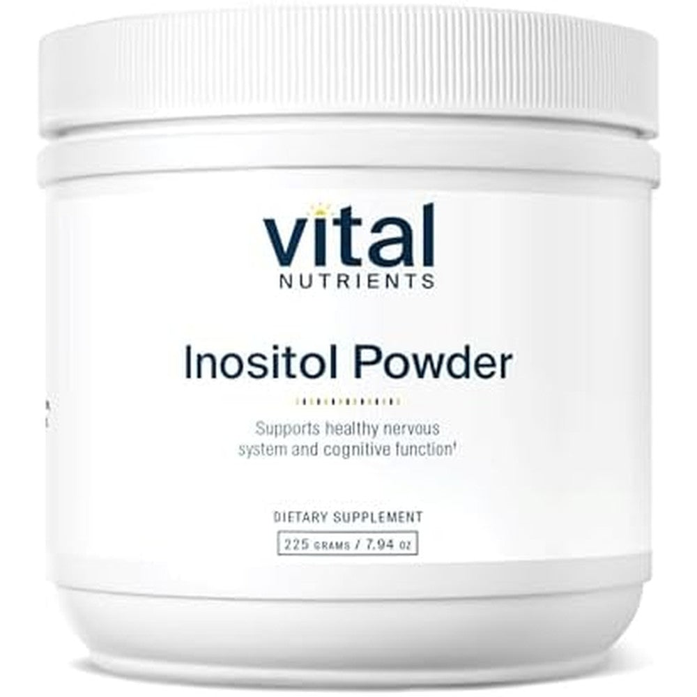 Vital Nutrients Inositol Powder 3800mg front view container